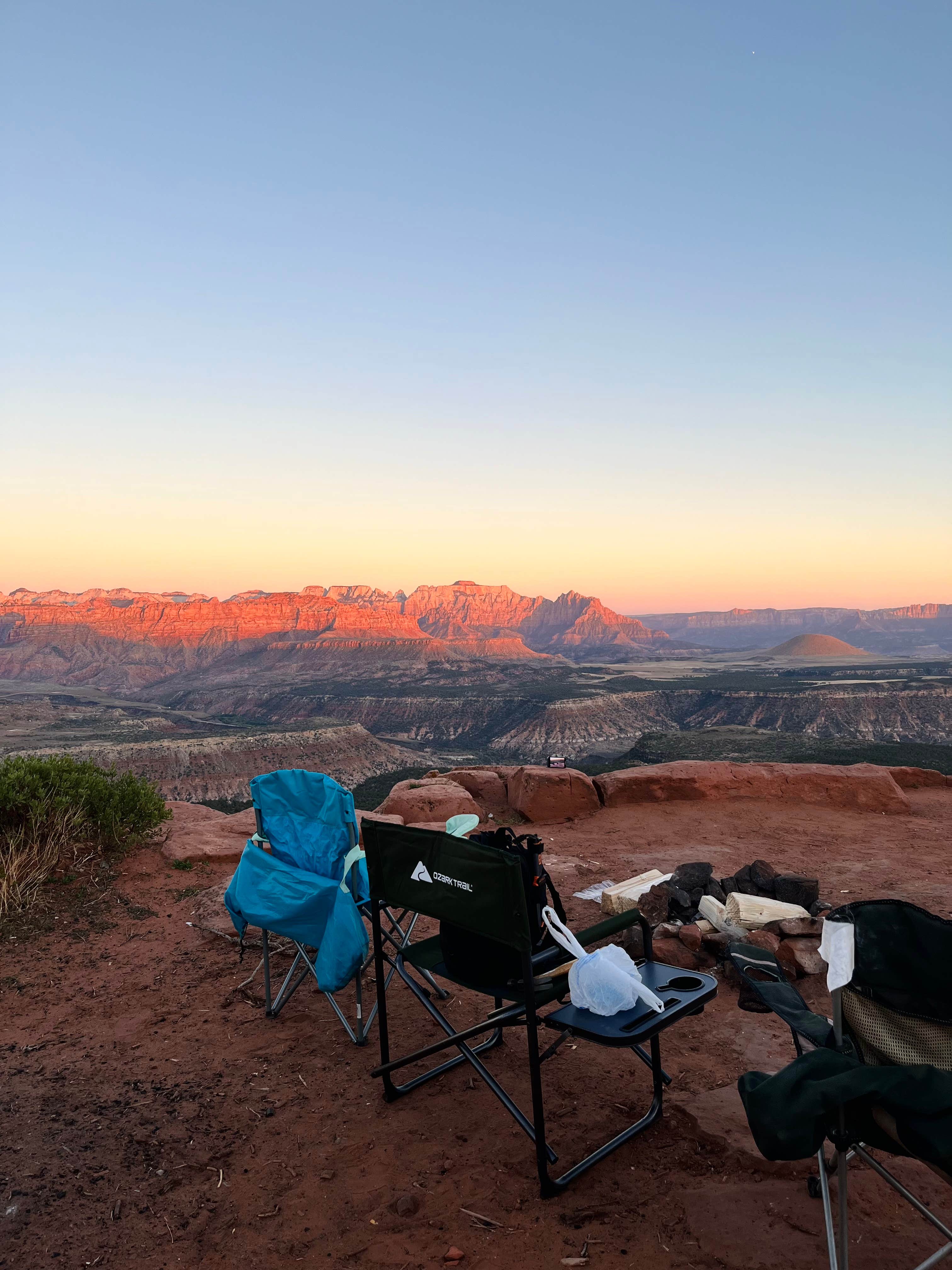 Jess's photo at Mesa Road - Zion Views Dispersed Campsite near Zion National Park
