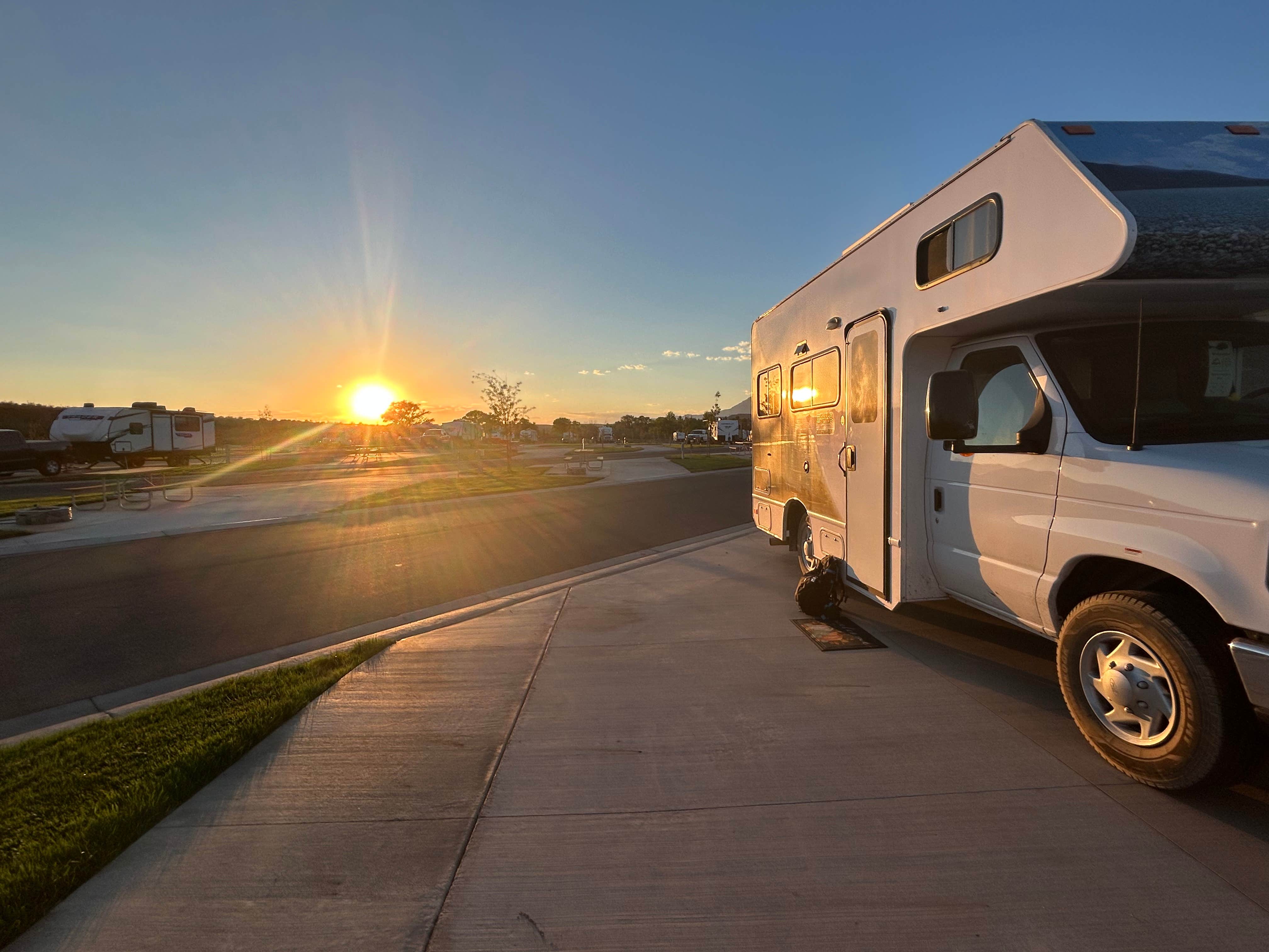 Tamara T.'s photo of rv camping at Zion White Bison Glamping & RV Resort near Zion National Park