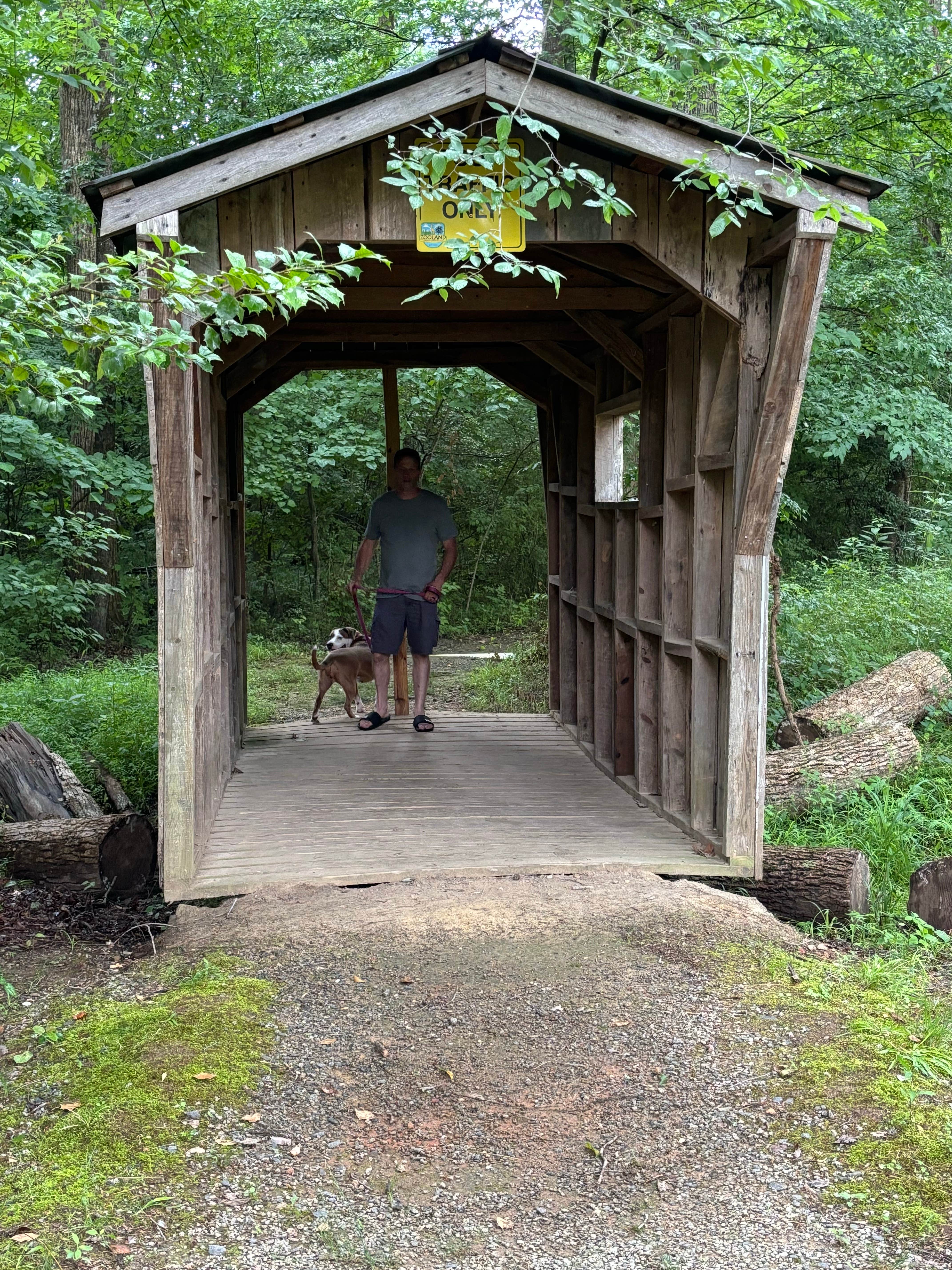 terri L.'s photo of camping with pets at Zooland Family Campground near Vass, NC