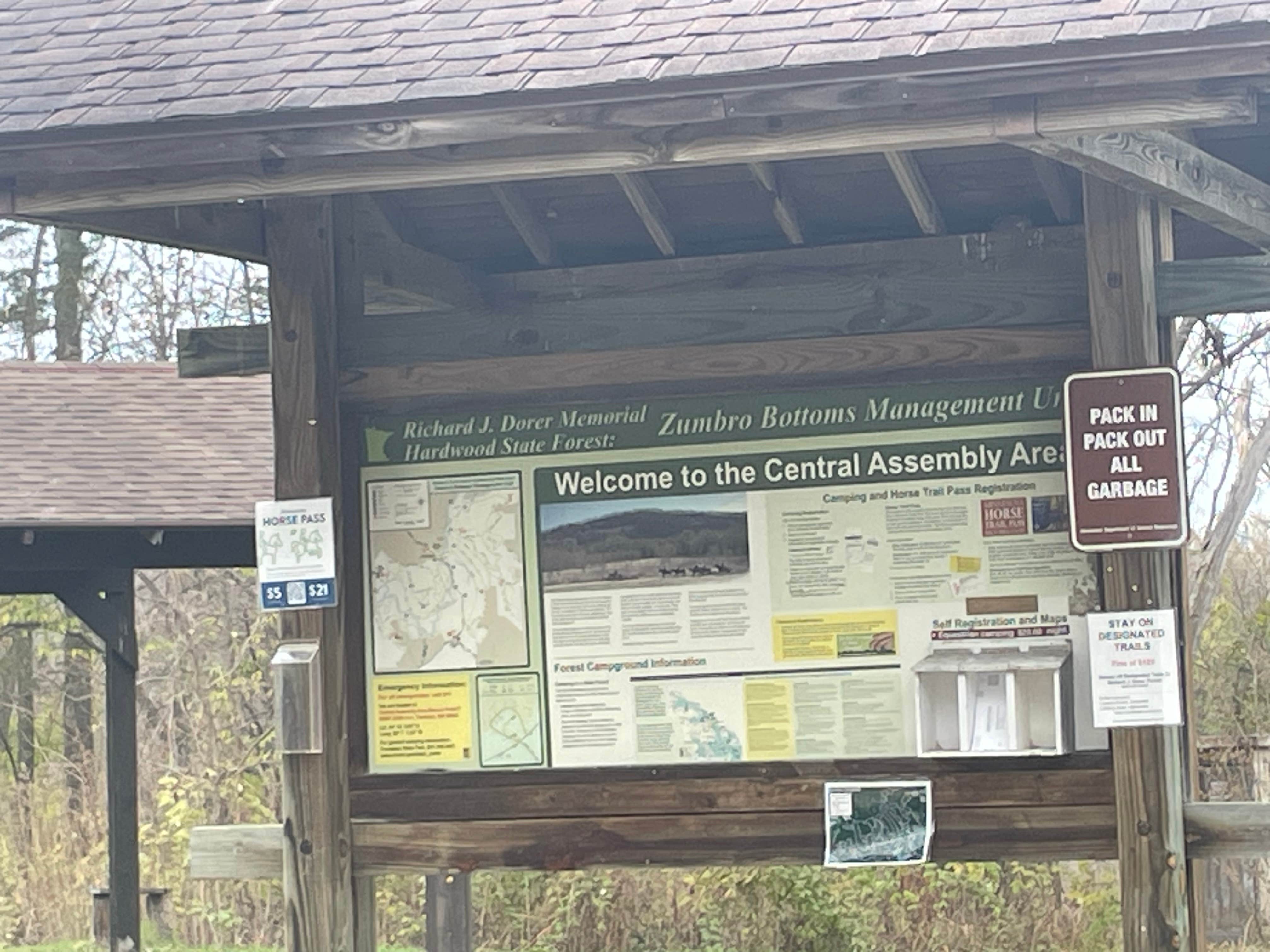 Camper-submitted photo at Zumbro Bottoms Central — R.J.D. Memorial Hardwood State Forest near Elmwood, WI