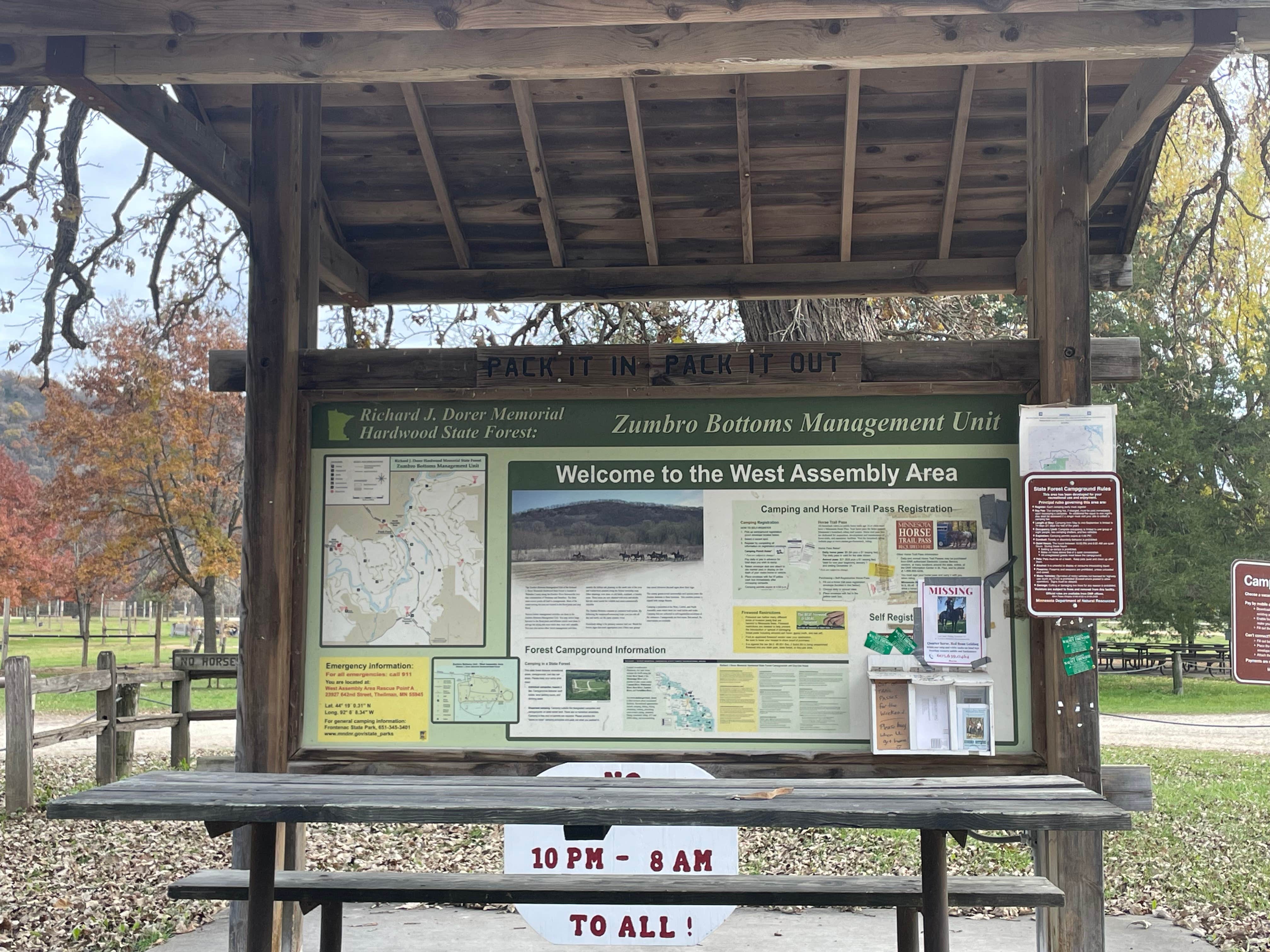 Camper-submitted photo at Zumbro Bottoms West — R.J.D. Memorial Hardwood State Forest near Elmwood, WI