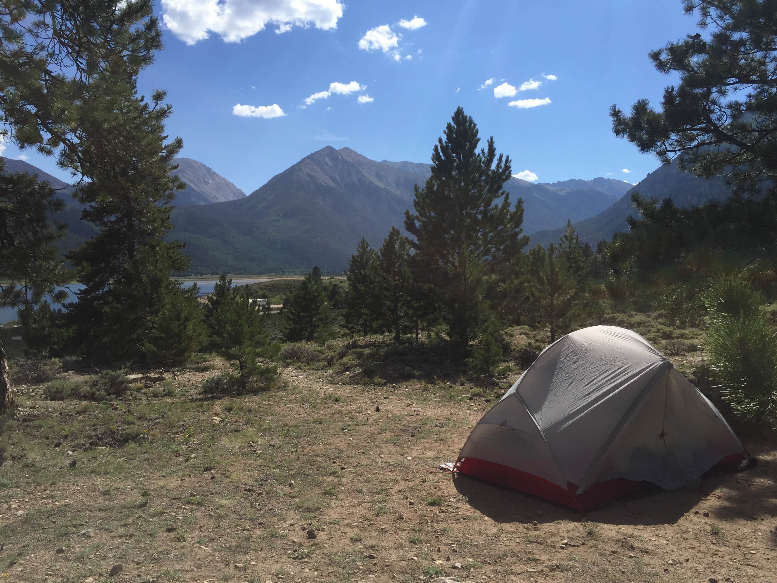 best camping sites for paintbrush divide