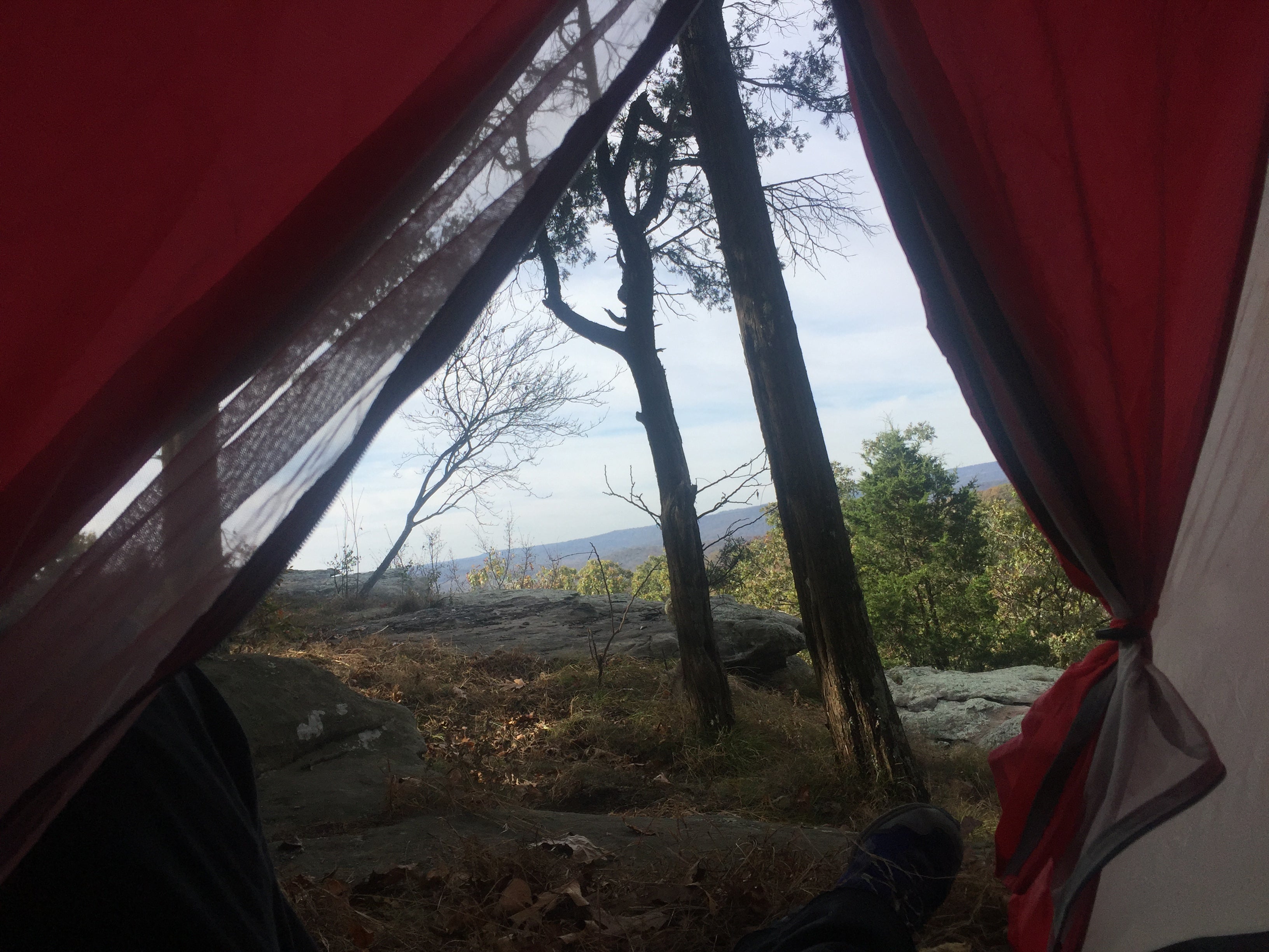 Camping in Bishop Hill