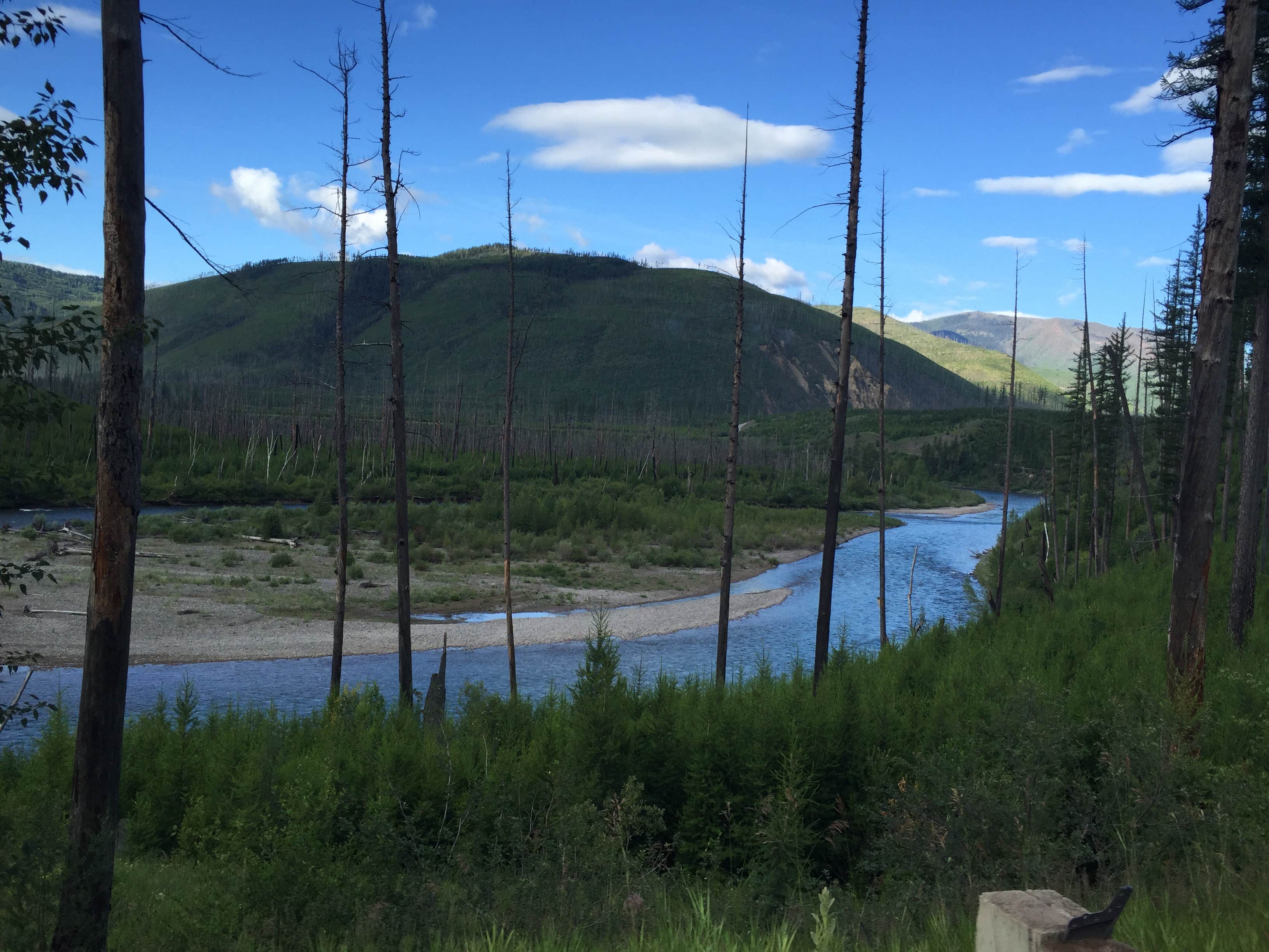 Camping in Round Butte