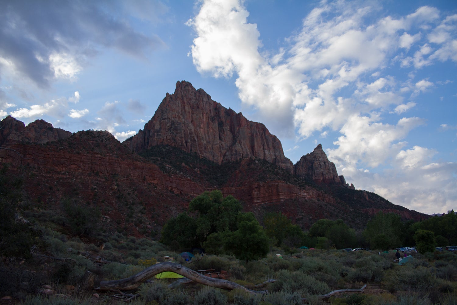 Camping in Zion National Park