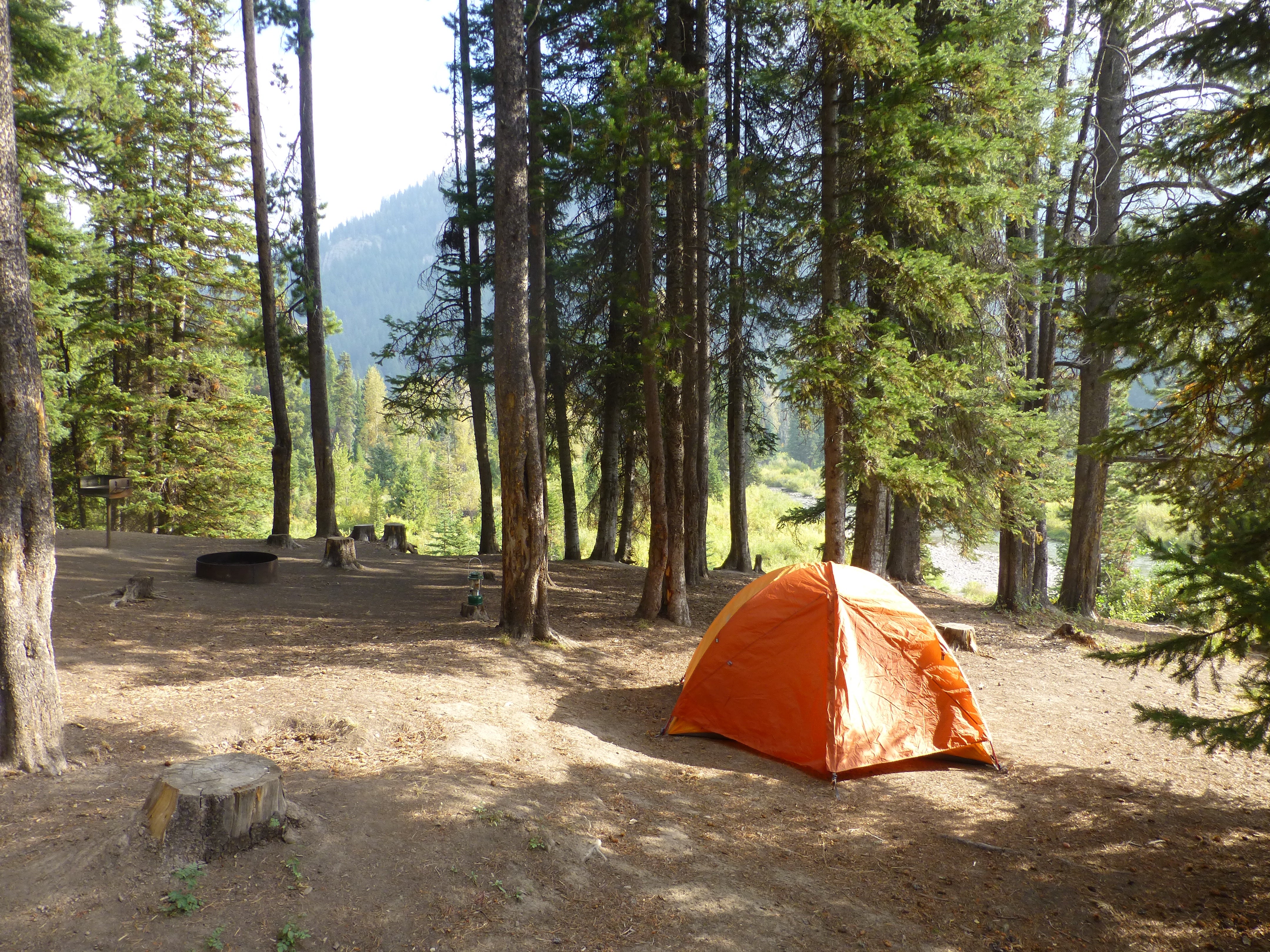 Camping in Buck Place