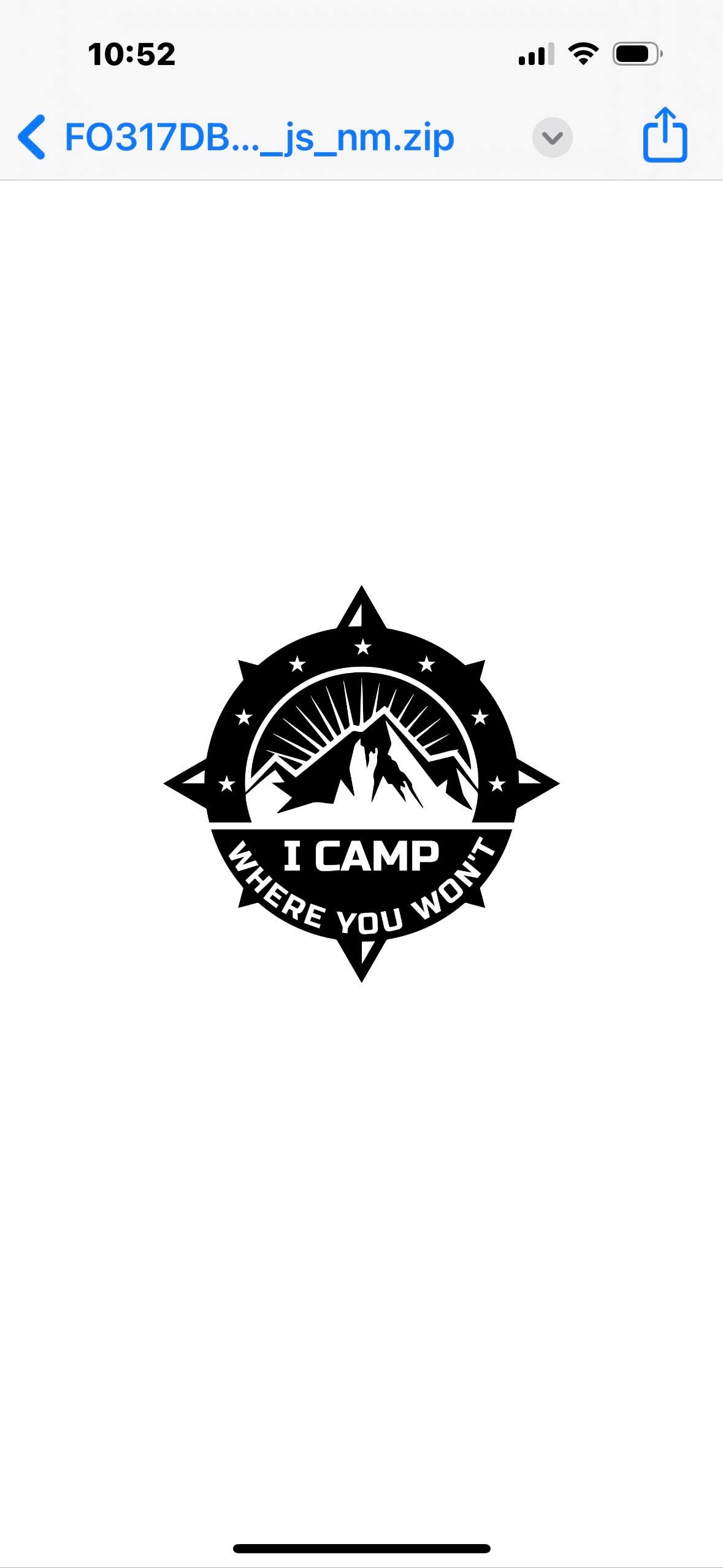 ICampWhereYouWont I.